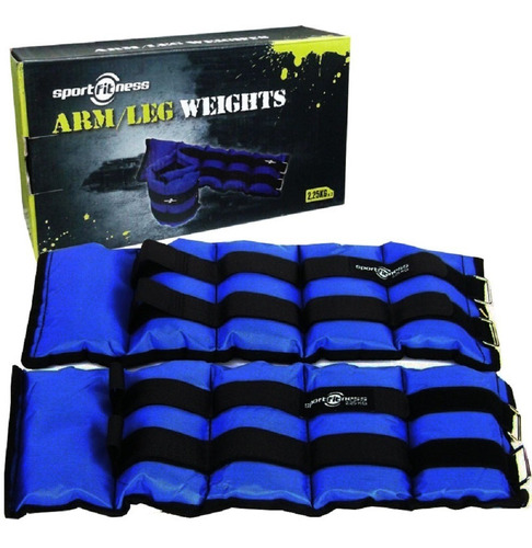 Pesas Tobilleras - Muñequera Ejercicio 10 Lbs Sportfitness