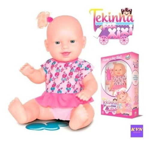 Boneca Tekinha Mama E Faz Xixi Sid Nyl 980