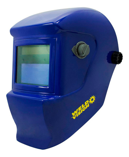 Weld Vision  Máscara solda automática filtro blue regulagem 4 13  Azul escuro