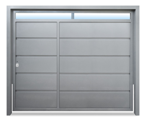 Porton Levadizo Manual Con Puerta Y Ventiluz 300x205