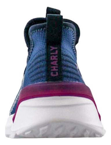 Tenis Deportivos Mujer Charly 1059155 Light Running Marino Rosa