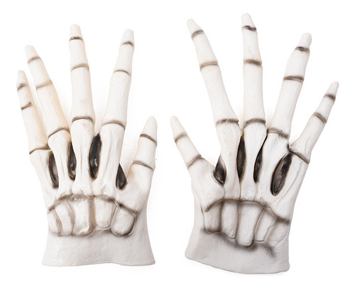 Guantes De Terror Con Forma De Calavera De Halloween, Ghost