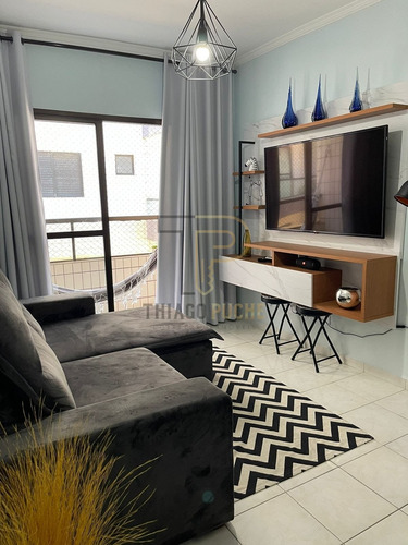 Imagem 2 de 13 de Apartamento 2 Quartos Em Ocian - Praia Grande, Sp - 108