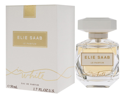 Perfume Elie Saab Le Parfum, En Color Blanco, 50 Ml, Para