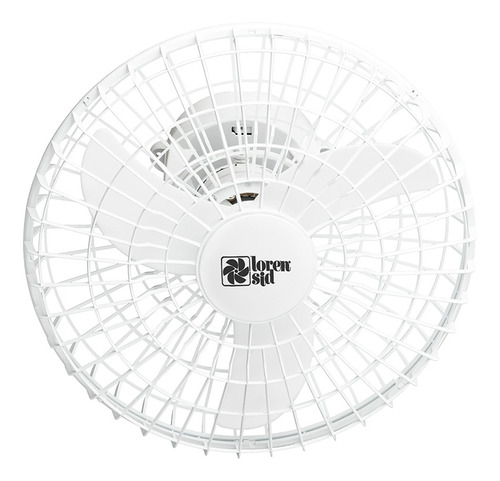 Ventilador de teto Loren Sid Orbital 6852 branco com 3 pás, 50 cm de diâmetro 127 V/220 V