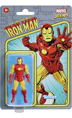 Marvel Legends Retro 3.75 Iron Man Hasbro F2656