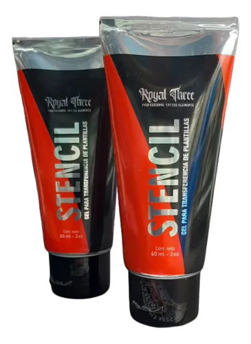 Stencil Royal Three Para Tatuajes