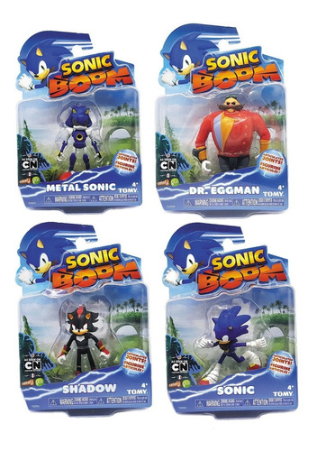 Juguetes Sonic Boom De Coleccion Tomy Sega