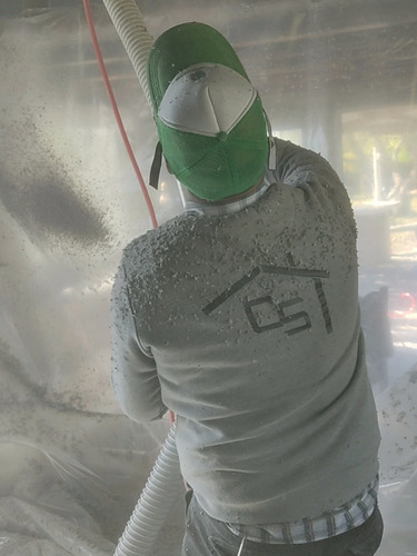 Imagen 2 de 6 de Aislación Térmica Acústica Con Celulosa Proyectada,