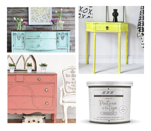Pintura A La Tiza Chalked Efecto Vintage - 1 Lt