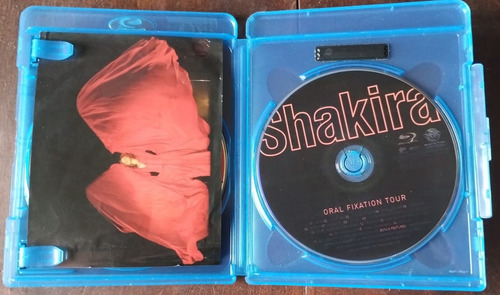 Bluray Shakira Oral Fixation Tour (2007) + Cd (Usado)