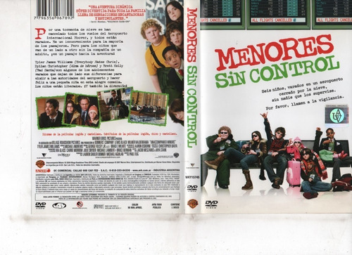 Menores Sin Control - Dvd Original - Buen Estado