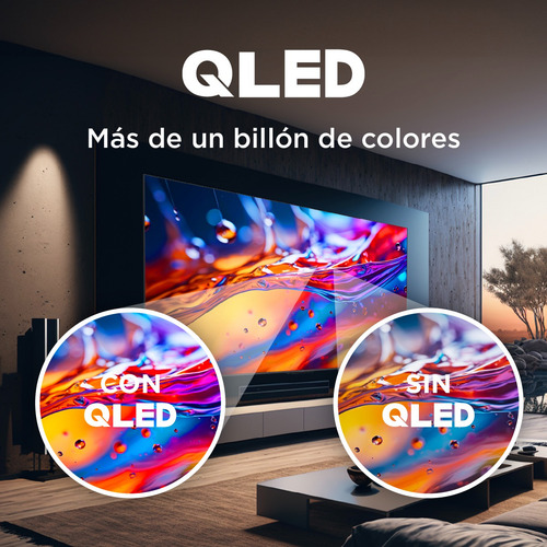 Pantalla 50 Pulgadas Qled 4k Google Tv 50q550g