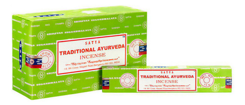 Sahumerios Nag Champa Fragancia Traditional Ayurveda Pack Pack X 12 (12 Iguales