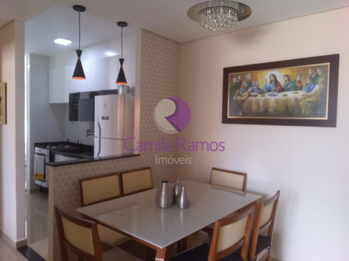 Imagem 3 de 17 de Lindo Apartamento À Venda Com 02 Dormitórios Sendo 01 Suíte, Parque Santa Rosa - Suzano/sp. - Ap00911 - 69257622