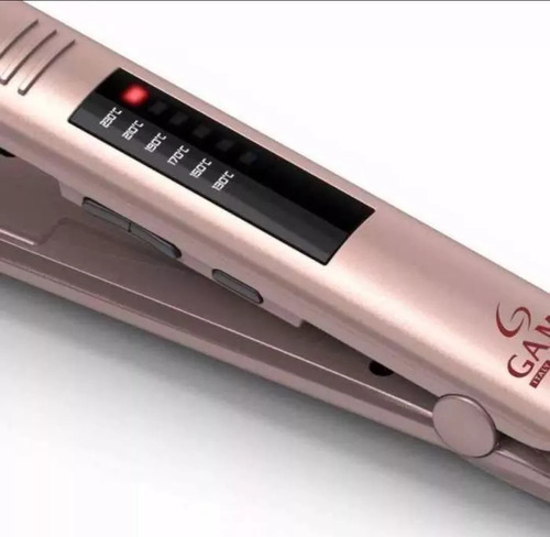 Placa cerámica Keration Pro Elegance de Gama Italy, LED bivolt, color rosa, voltaje 110 V/220 V (bivolt)