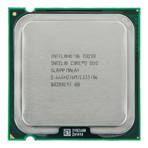  Procesador Intel Core 2 Dúo E8200 2 Núcleos 2,66gh 6mb 775 