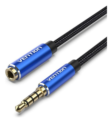 Cable De Audio Aux Jack  3.5mm Macho A Hembra  2m Vention