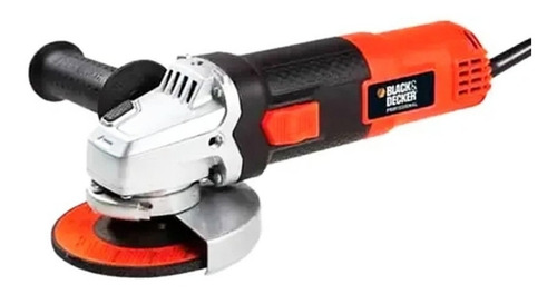 Esmerilhadeira angular Black+Decker G650 de 50 Hz laranja 650 W 220 V + acessório