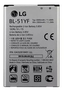 Bateria LG G3 Bl-53yh, G4 Bl51yf Nueva Origen
