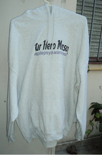 Hoodie Gris Gildan  Talle 3 Xl