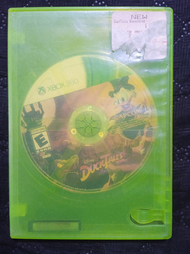 Ducktales - Duck Tales Remastered Xbox 360 Original Físico