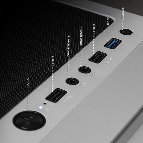 Xtreme Pc Geforce Rtx 3060 Ryzen 5 16gb Ssd 1tb Wifi White