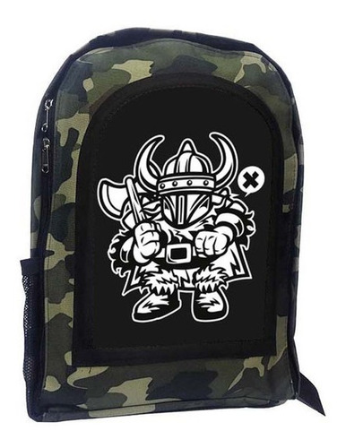 Mochila Camuflada Vikingos A133