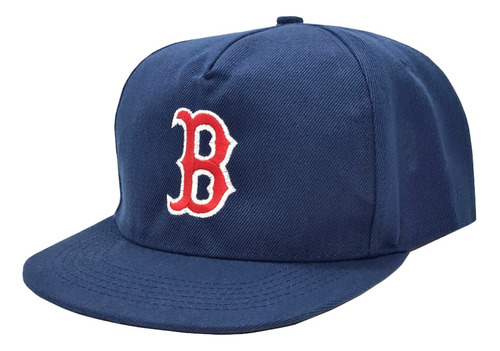 Gorra Boston Red Sox Medias Rojas Baseball Gabardina Bordada