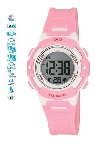 Reloj Niño Sumergible Q&q By Citizen M185 - M187