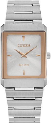 Reloj Citizen Original Unisex Stiletto Eg6016-58a Eco-drive