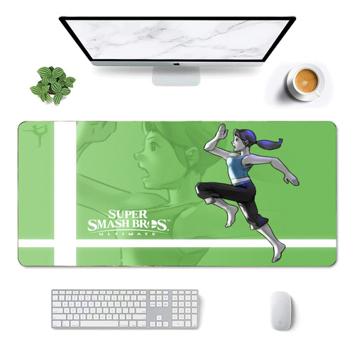 Mouse Pad Wii Fit Trainer Super Smash Bros Ultimate 30x70cm