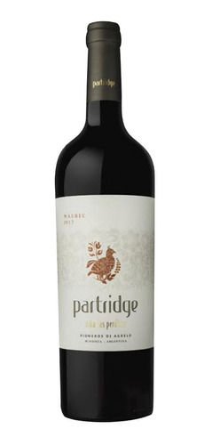 Vino Partridge Malbec Bodega Las Perdices Tinto 750ml -sufin
