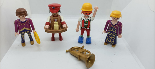 Playmobil Profesiones Circo Payaso Vendedor Y Malabaristas