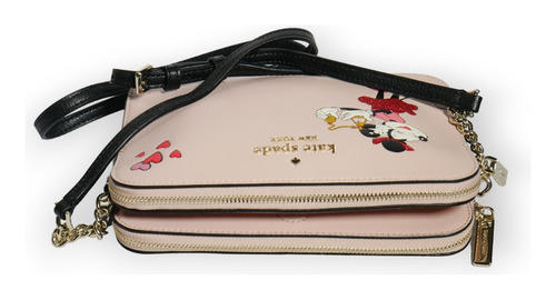 Cartera Kate Spade Minnie Mouse Crossbody Rosado