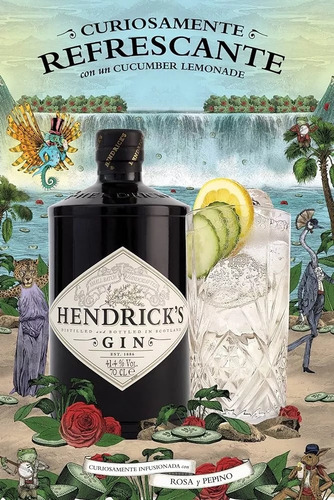 Pack X2 Gin Hendrick's + Hendrick's Neptunia Ginebra Premium