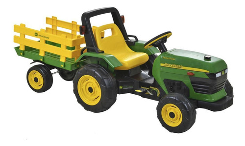 John Deere Tractor & Trailer Pedal - Peg Pérego