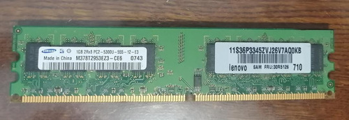 Memoria Ram  1gb 1 Samsung M378t2953ez3-ce6