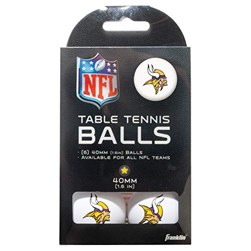 Pelotas De Tenis De Mesa Franklin Sports Minnesota Vikings -