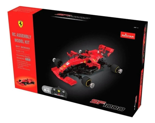 Rastar Ferrari F1 Sf1000 Rc Kit De Construccion 1:16 Color Rojo