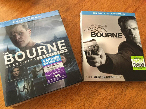 Colección Bourne Bluray Original Nuevo Sellado