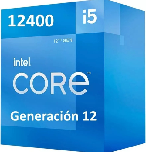 Procesador Intel  I5 12400 4.4ghz Fclga 1700 18 Mb/ 65w 12 G