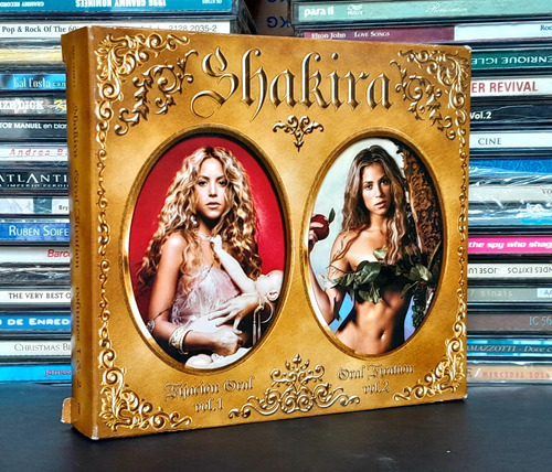 Cd Shakira Fijacion Oral Vol 1 Y 2 + Dvd - Los Germanes 