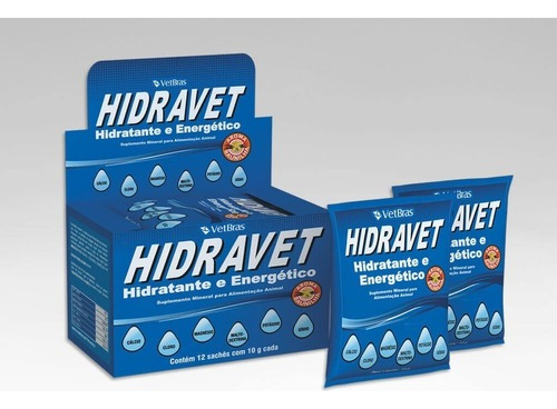 Hidravet Hidratante E Energético Vetbras - Display 12 X 10g