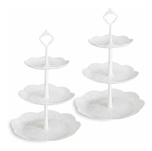 Candora Cake Stands 2pcs Perchero De Frutas Para L8xlq