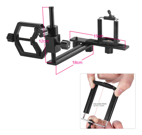 Montaje Adaptador De Telescopio Rápido Entre Los