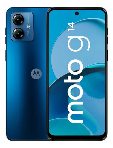 Telefono Celular Moto G14 256gb 8gb Dual Sim Azul Azul