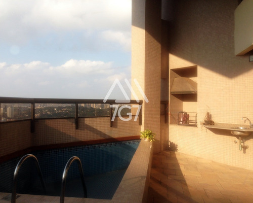 Penthouse Vranda Gourmet Com Piscina E Churrasqueira. - Ap10707 - 34645557