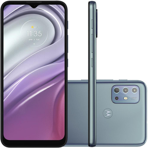 Imagem 1 de 8 de Celular Motorola Moto G20 Azul 64gb Tela 6.5 4gb Quad Cam