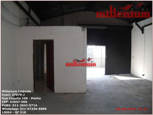 Imagem 8 de 20 de Galpão À Venda, 229 M² Por R$ 800.000,00 - Penha De França - São Paulo/sp - Ga0002